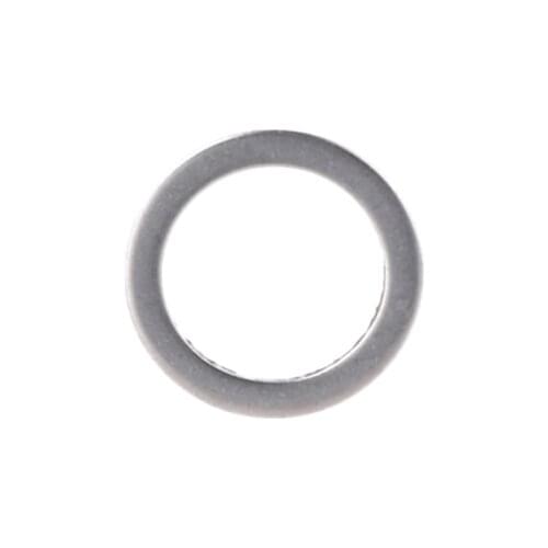 2 Pcs Bicycle Pedal Spacer Crank Cycling MTB Bike Stainless Steel Ring Washers E56D