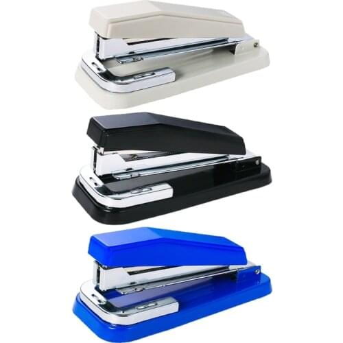 360 Rotatable Desktop Stapler Standard Staples 25 Sheet Capacity Non-slip Base
