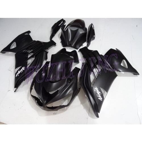 Abs Fairing ZZR 1400 2007 Abs Fairing for Kawasaki Zx14r 10 11 Matter Black Full Body Kits ZZ-R1400 2006 - 2011