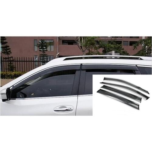 Car-Styling Window Visor Vent Shades Sun Rain For Nissan X-trail Rogue 2014 2015 2016 2017