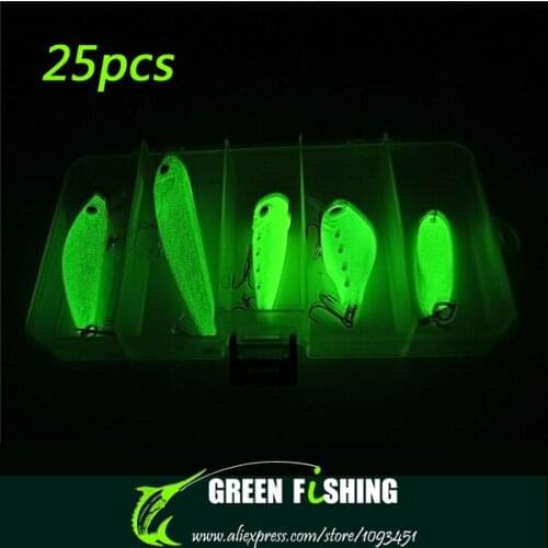 Free shipping 25pcs hard plastic hard lure luminous minnow popper crank bait metal sequins winter fishing lure