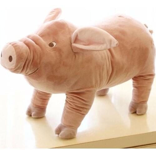 Big pig animal Children plush toy Funny piggy funny baby kids birthday gift stuffed toy