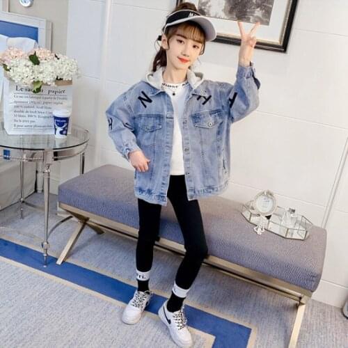 Girls Babys Coat Jacket Outwear 2021 Casual Winter Autumn Overcoat Top Zipper Cardigan Childrens Clothing