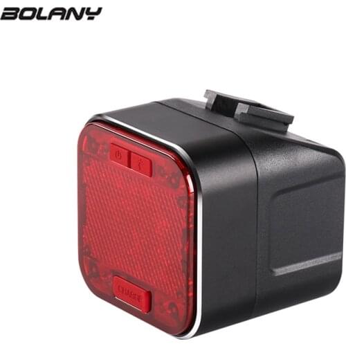 Riding Rear Light Night Waterproof USB Rechargeable Safety Bicycle Light LED Bike Cycling Taillight Bluetooth Speaker