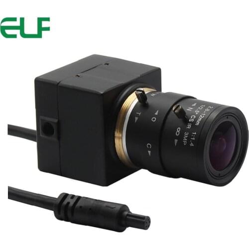 1.3MP Security USB Camera 2.8-12mm varifocal lens CMOS Aptina AR0130 OTG UVC USB Web Camera for android linux windows mac