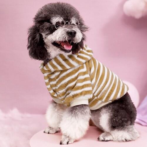 Pet Dog Clothes Cat Puppy Costume Cotton Hooded Sweatshirt Pet Jacket for Small Medium Dogs