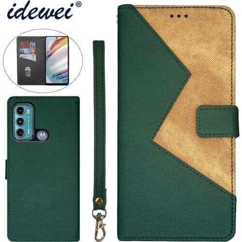 Applicable to Motorola Moto G60 mobile phone case fold bracket function protection leather case phone case funda capa co