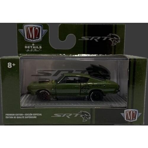 M2 1:64 1968 Plymouth HEMI Collection Metal Die-cast Simulation Model Cars Toys