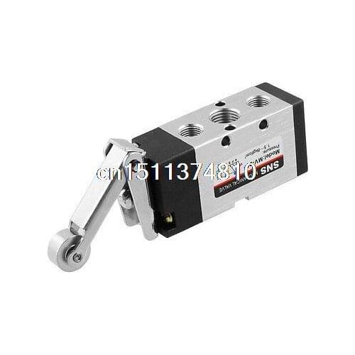 MV-09 Pneumatic 2 Position 5 Way Roller Mechanical Valve