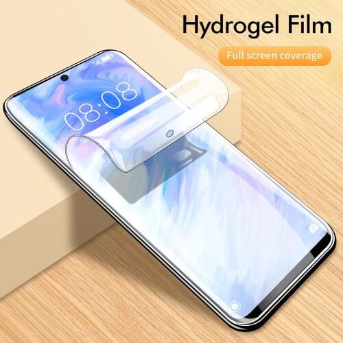 Soft full cover for samsung galaxy s20 ultra s20 plus hydrogel film phone screen protector Blue light protective film Not Glass