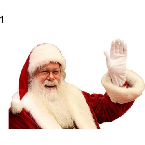 D-1243 Window Sticker Santa Claus Series Waterproof Car-styling Christmas Window Decal for Interior Accessories наклейки на авто