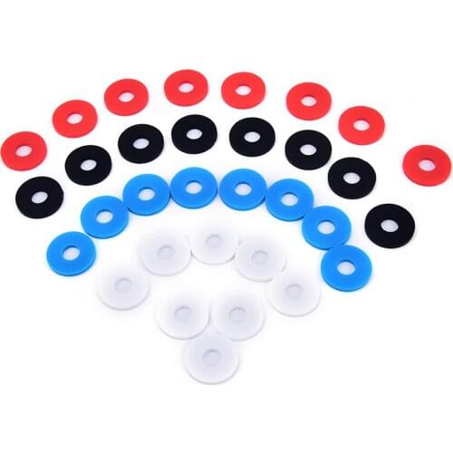 New 8PCS/Pack Guitar Strap Locks Bass Guitar Strap Rubber Locks Blocks Guitar Parts & Accessories