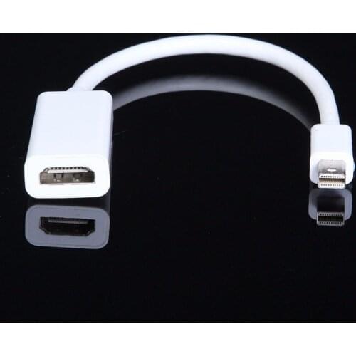 Mini Display Port Thunderbolt Male Plug to HDMI Female Adapter
