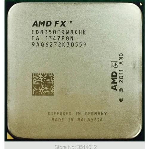 AMD FX-Series FX-8350 FX 8350 4.0G Eight-Core CPU Processor 125W FD8350FRW8KHK Socket AM3