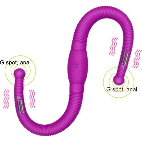 Sex Toys For Woman Lesbian Vibrating Nipple Breast Massager Flexible G-spot Clitoris Vibrators Vagina Anal Stimulator 18+ Shop