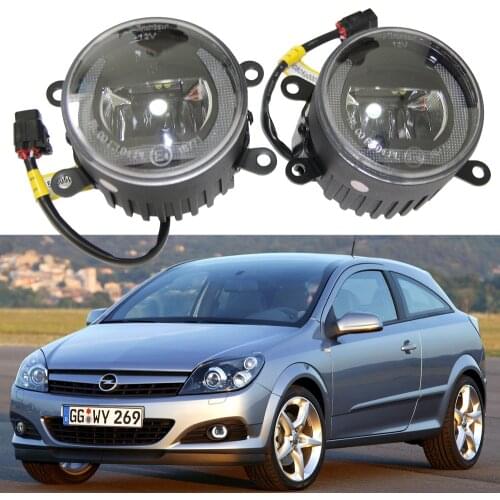 Led Fog Lamps DRL Daytime Running Driving Light for Opel Astra H GTC 2004-2010 Zafira B Corsa D Meriva A