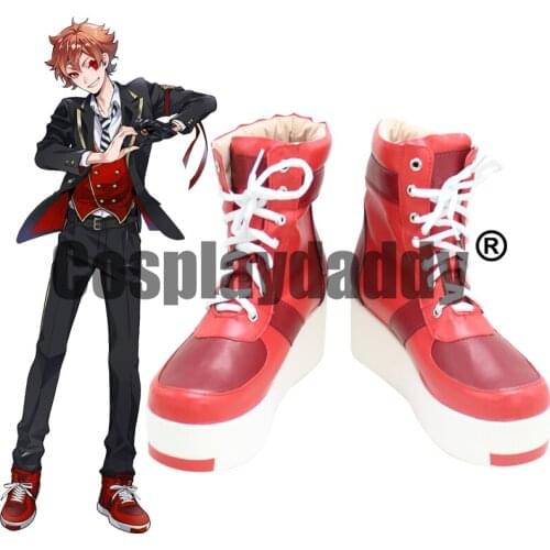 Twisted Wonderland Villains Academy Adventure Game Rose Kingdom Heartslabyul Ace Trappola Cosplay Shoes Boots X002