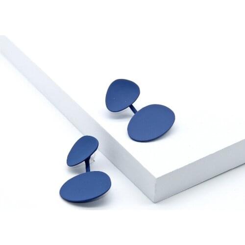 New geometric bean sprouts petal earrings earrings Europe United States women drop earrings, 3pairs per lot can mix color