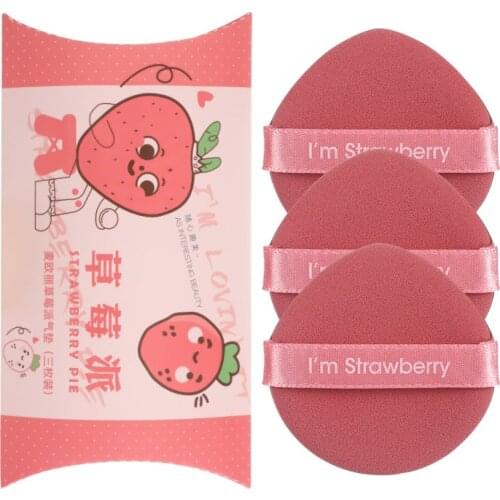 5pcs Smooth Cosmetic Puff Facial Powder Puff Soft Makeup Foundation Sponge Cosmetic Air Cushion Pad Beauty Tool for Girl Women