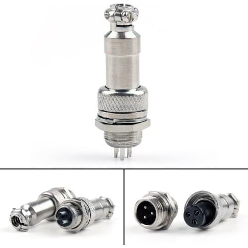 Artudatech 5 Pcs/30 Pcs 3 Pin XLR 12mm Audio Cable Connector Adapter Chassis Mount Jack Parts