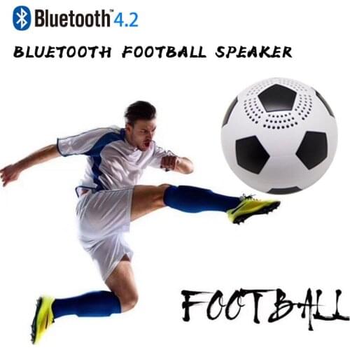 MOONSTAR 4.2 Wireless Mini Bluetooth Football Speaker Portable Speaker Handsfree Speaker Super Bass Built-in Microphone