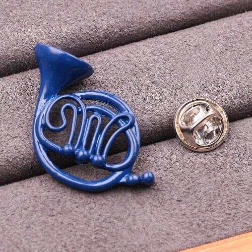 Movie TV Show How I Met Your Mother Blue Brooch Horn Men HIMYM How I Met Your Mother Yellow Umbrella Women Pin Brooches