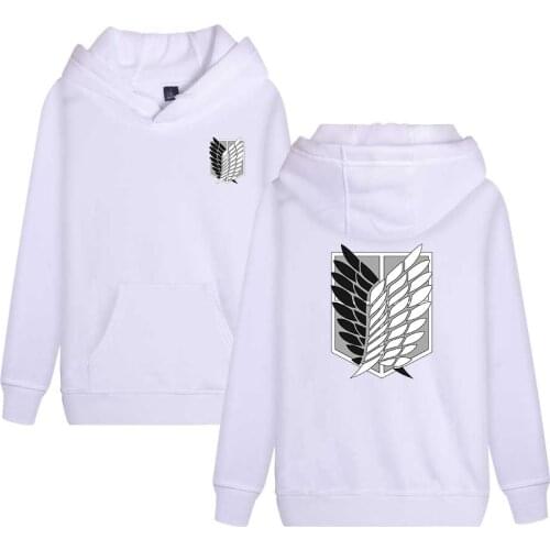 Design Custom Attack Titan Hoodie Trip Coat Mens Sweatshirts Oversized Shirts Casual Sportswear Fashion Men And Womens Tops