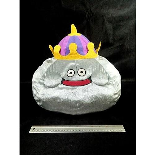 Dragon Quest Jumbo METAL KING SLIME 32cm Plush Doll Square Enix Japan Only Prize