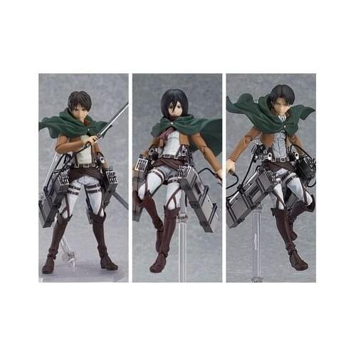 Figuras Anime Attack On Titan Figuras Shingeki No Kyojin Childrens Toys Free Shipping Items Manga