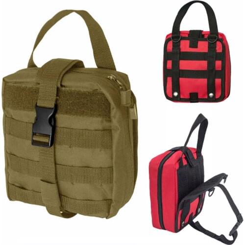 Molle First Aid Kits Tactical Military Medical EDC Bag Army Emergency Survival Tool Gear Outdoor Travel Hunting Waist Pouch