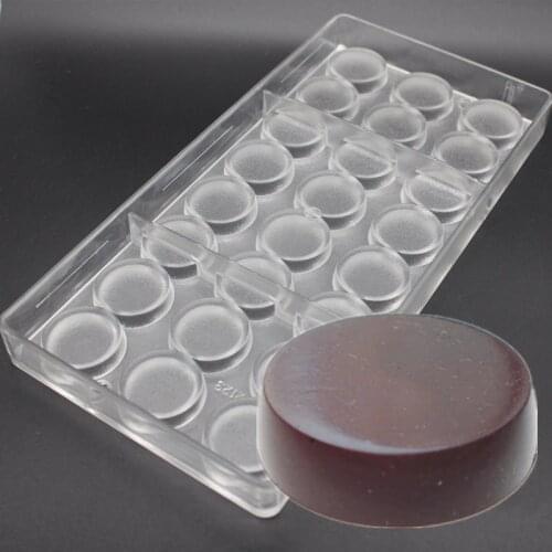 Round Shaped New Polycarbonate Sweet Candy Mold Poly-carbonate Chocolate Mould