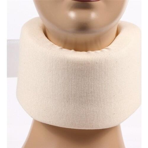 Adjustable Foam Neck Brace Collar Dislocation Fix Cervical Pain Relief Posture Corrector Neck Supports Caring Health Care