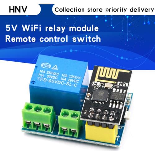 ESP8266 5V WiFi relay module Things smart home remote control switch phone APP ESP-01 relay module