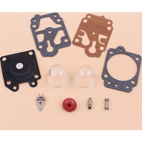 10Pcs/lot Carburetor Repair Kit For Mitsubishi TL33 TL43 TL52 CG260 CG330 CG430 CG520 40-5 44F-5 34F 36F 139F 43CC 52CC Motor