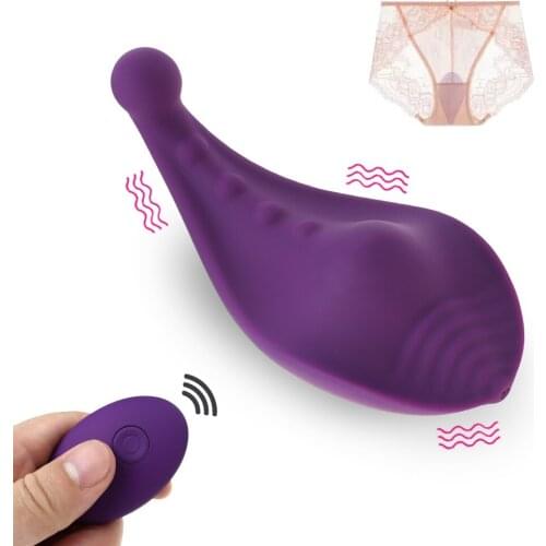 Clitoral Stimulation Wearable Panty Vibrator Portable Vagina Clit Anal Stimulator Massager Sex Vibrating Toy for Women & Couples