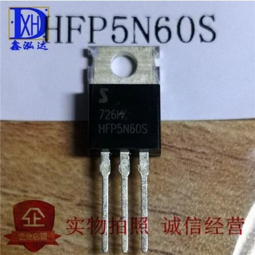10Pcs/Lot HFP5N60S TRIODE New+Original Direct purchase