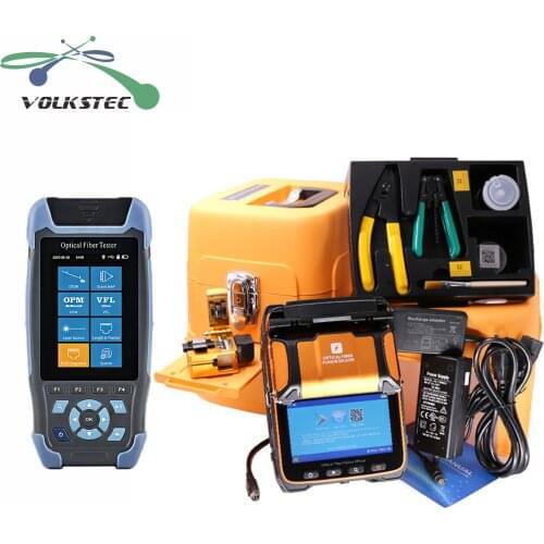 Signal Fire AI-9 Fusion splicer Machine 9IN1 OTDR with Optical Power Meter VFL Light Source Free shipping