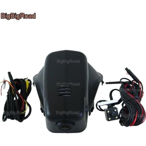BigBigRoad Car Video Recorder Wifi DVR DashCam Camera For Volvo xc60 2010 2011 v60 / s60 / S60L / S80 / S80L 2011 2013 2014-2017