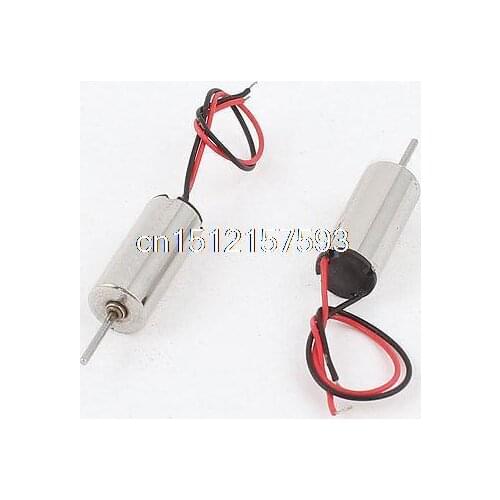 2PCS 44273RPM 0.8mm Dia Shaft Magnetic DC Coreless Motor 1.5-4.5V