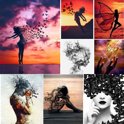 5D DIY Diamond Painting Art Portrait Square/Round Diamond Embroidered Mosaic High Quality Handmade Products Living Decoration