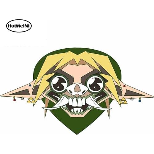 HotMeiNi 13cm x 7.5cm For Cartoon Art Car Door Stickers Vinyl Car Wrap Decal Graffiti Scratch-proof For JDM SUV RV