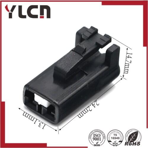 Free shipping 2 Pin Sealed Automotive Connectors with plug,7283-7029-40