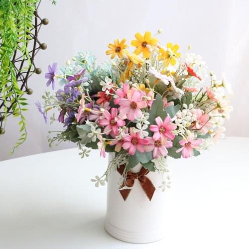 Artificial Flower Garden Chrysanthemum Dutch Chrysanthemum Small Wild Chrysanthemum Ins Fengsen Series of Small Flowers