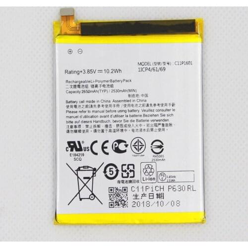 ISUNOO 2650mAh C11P1601 Battery For ASUS ZenFone 3 ZE520KL Z017DA Battery For ZenFone live ZB501KL A007 With Repair Tools