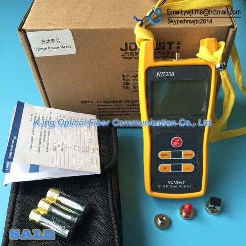 JOINWIT JW3208 Optical Power Meter FTTH / SC / ST / FC three interface optical power meter -70~+6dBm