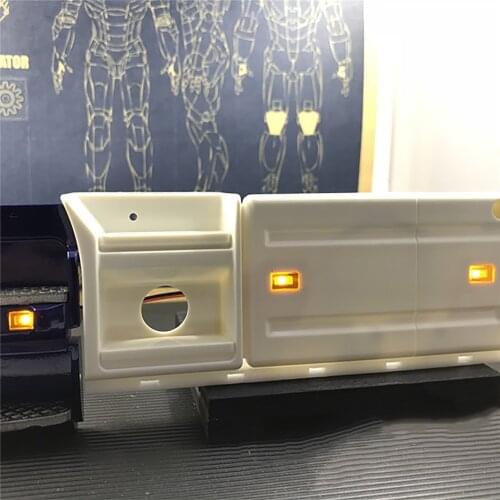 Pedal Turning Lamp Cup Marker LED Light for 1/14 Tamiya Scania R470 R620 RC Truck Accessories Parts