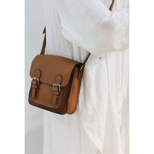Small bag woman 2021 Korean edition fashion casual retro solid color single shoulder small square bag