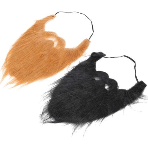 Mens Aftershave Aftershave Stimulated Fake Beard Funny False Moustache Whiskers Facial Hair for Halloween Cosplay Male