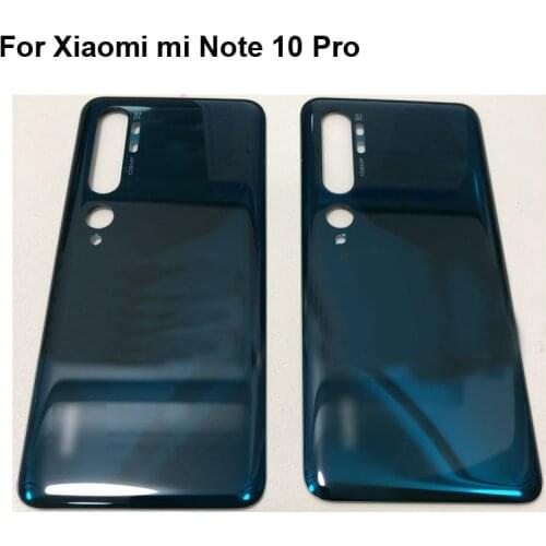 Original NEW For Xiaomi Mi Note 10 Pro Full Battery Cover Back Cover Door Housing Case For Xaomi Xiomi Mi Note 10pro with logo