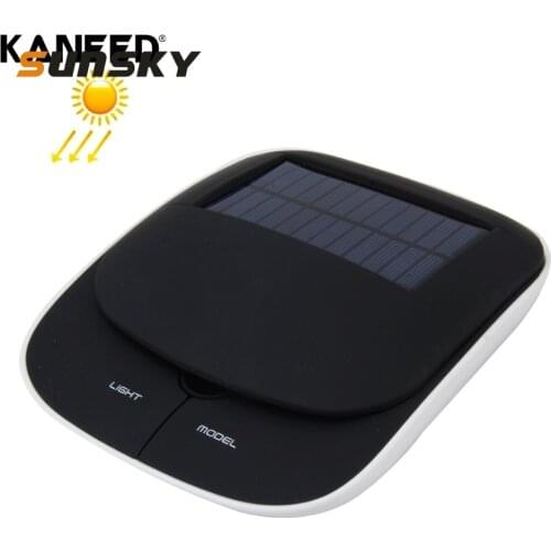Solar Car Air Purifier HEPA Filter Portable Portable Air Purifier ion Cleaner with Dual USB Port Car Cigar Light Socket Charger